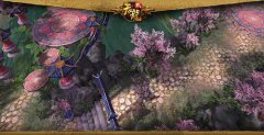 <b>那绽放着的一簇簇桃花似乎在向刚刚步入天龙江</b>